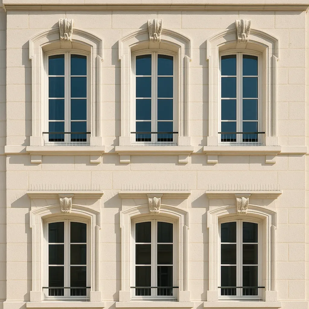 Après — Façade d'immeuble parisien