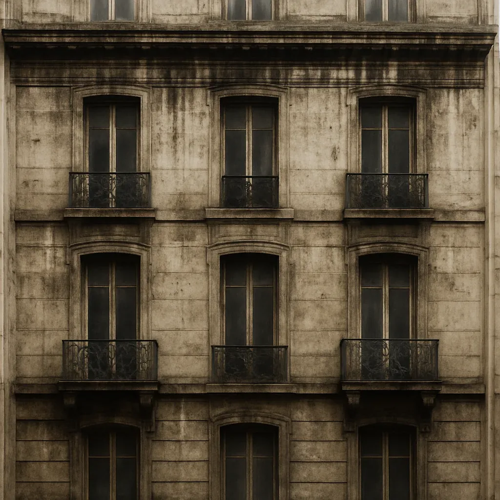 Avant — Façade d'immeuble parisien