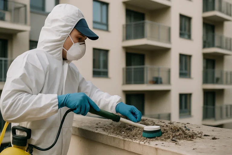 Comment un nettoyage extrême peut-il sauver votre réputation immobilière endommagée par les pigeons ?